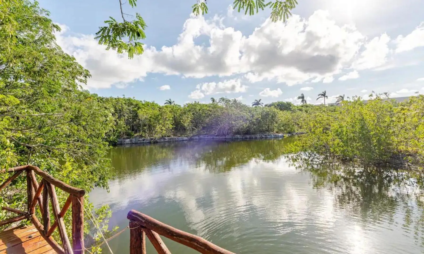 Apartmán Departamento 5, Tulum Country Home, Con Muelle De Pesca, Club De Playa, Alberca, Cenote Y Campo De Golf, Contrata Day Pass Bahia Principe Mexiko